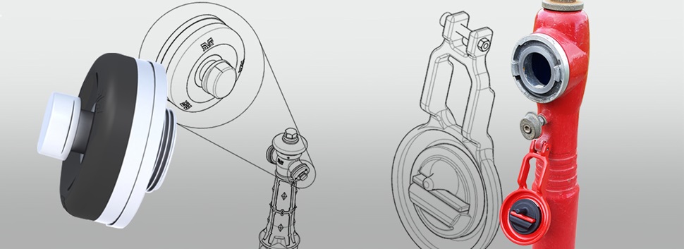 AVK Smart Water VIDI Hydrantlokk for storz og og serie 09