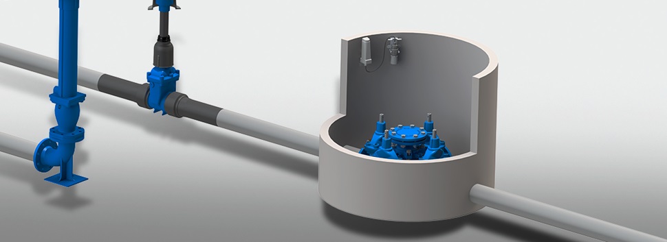 AVK Smart Water VIDI Nivåsensor