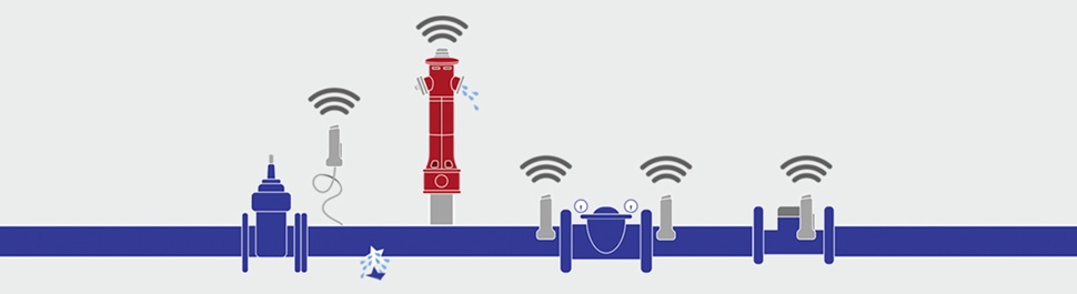 AVK Smart Water illustrasjon av VIDI løsninger