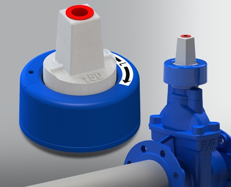 Smart Water Ventilposisjonssensor