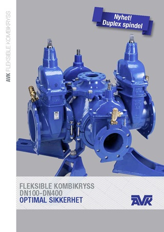 Forside brosjyre AVK fleksible kombikryss