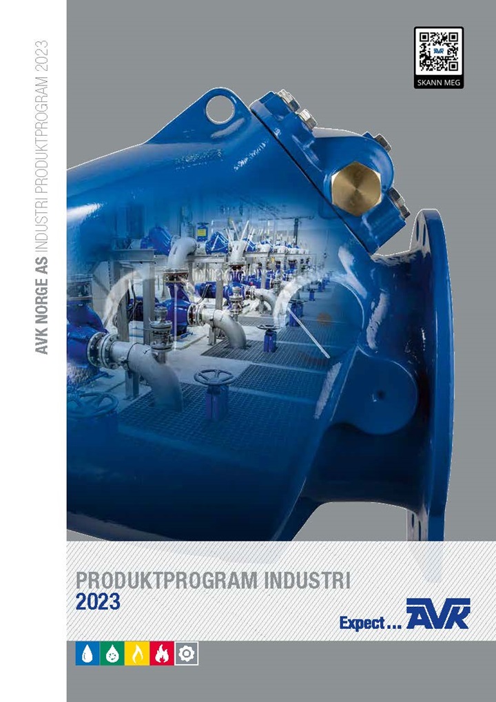 Forside Produktprogram INDUSTRI 2023